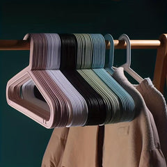 10pcs Creative Ultra thin Clothes Hanger - Space saving Wardrobe Storage Hanger