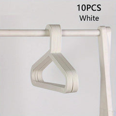 10pcs Creative Ultra thin Clothes Hanger - Space saving Wardrobe Storage Hanger