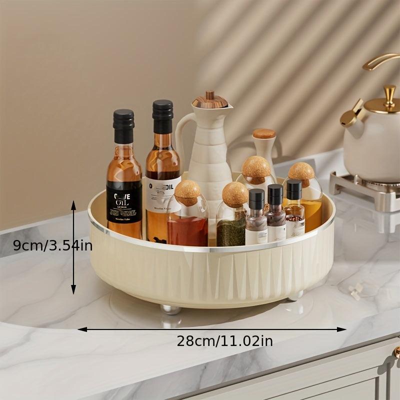 360u00b0 Rotating Cosmetic Storage Box Large Capacity Makeup Organizer