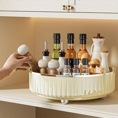 360u00b0 Rotating Cosmetic Storage Box Large Capacity Makeup Organizer