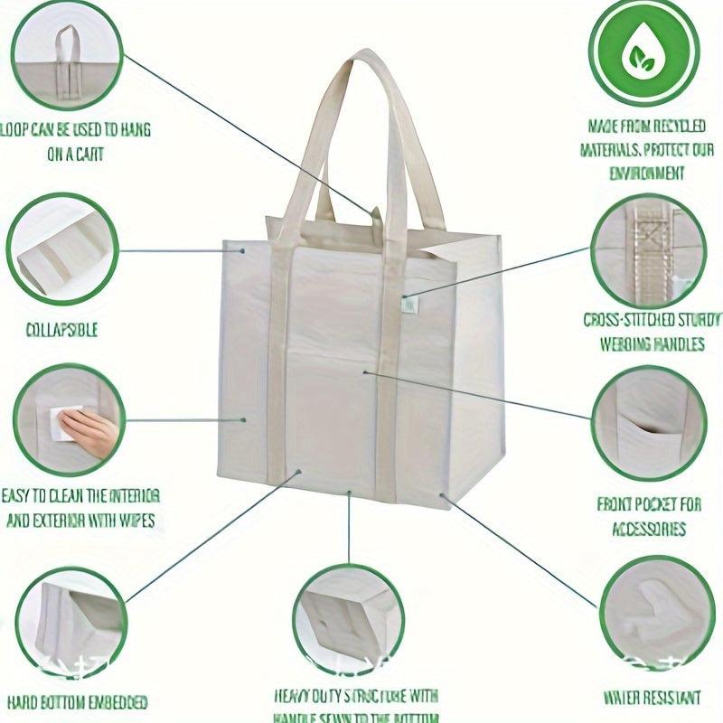 Foldable Storage Shopping Bag with Large Capacity