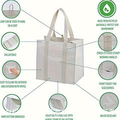 Foldable Storage Shopping Bag with Large Capacity