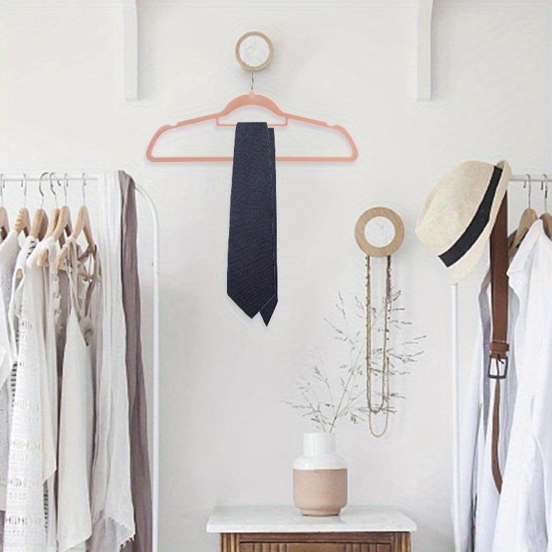 5pcs Velvet Hangers Swivel Hooks Slim Space Saving Heavy Duty Hangers