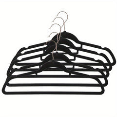 5pcs Velvet Hangers Swivel Hooks Slim Space Saving Heavy Duty Hangers