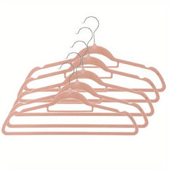5pcs Velvet Hangers Swivel Hooks Slim Space Saving Heavy Duty Hangers