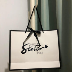 Personalized Sisters Bag - Unique Sister Birthday Gift Ideas for Christmas