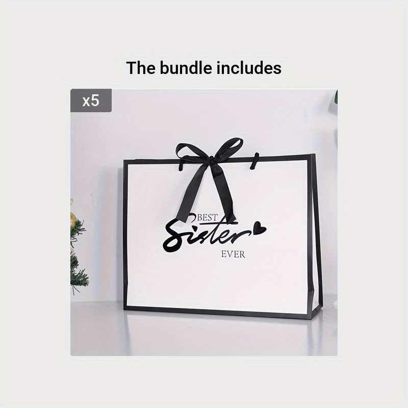 Personalized Sisters Bag - Unique Sister Birthday Gift Ideas for Christmas