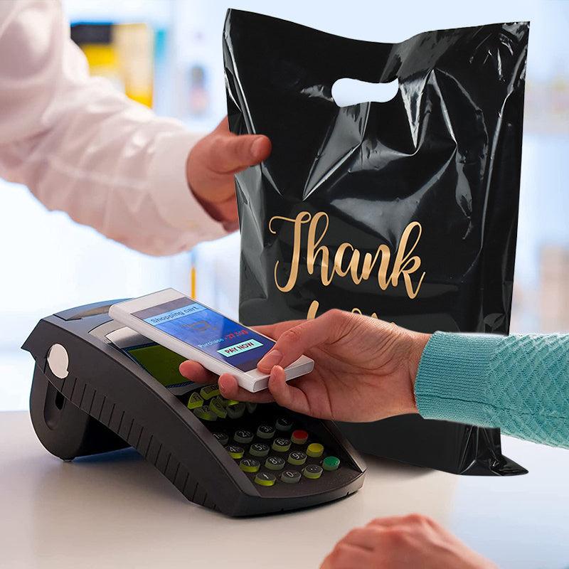 50pcs Small Handbag with Handle for Birthday Party, Retail Shopping