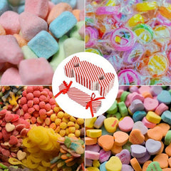 50pcs Christmas Candy Box with Ribbon DIY Sweets Chocolate Decoration