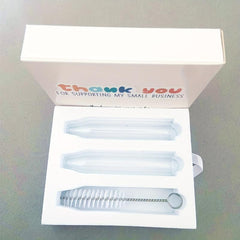 3pcs Seahorse Pro Glass Tube Replacement With Cleaning Brush
