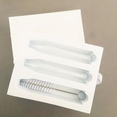 3pcs Seahorse Pro Glass Tube Replacement With Cleaning Brush