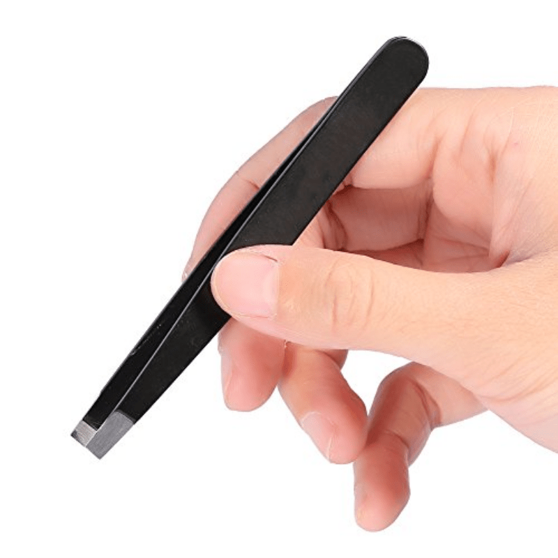 Stainless Steel Eyebrow Tweezers Makeup Tool for Hair Removal and Shaping