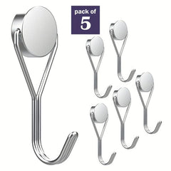 7pcs Magnetic Hooks 30Lbs Neodymium Magnet Swivel Hook Cruise Fridge Grill