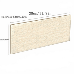 3pcs Set Rustic Wooden Signs for Wall Decor, Insulation Tape Included