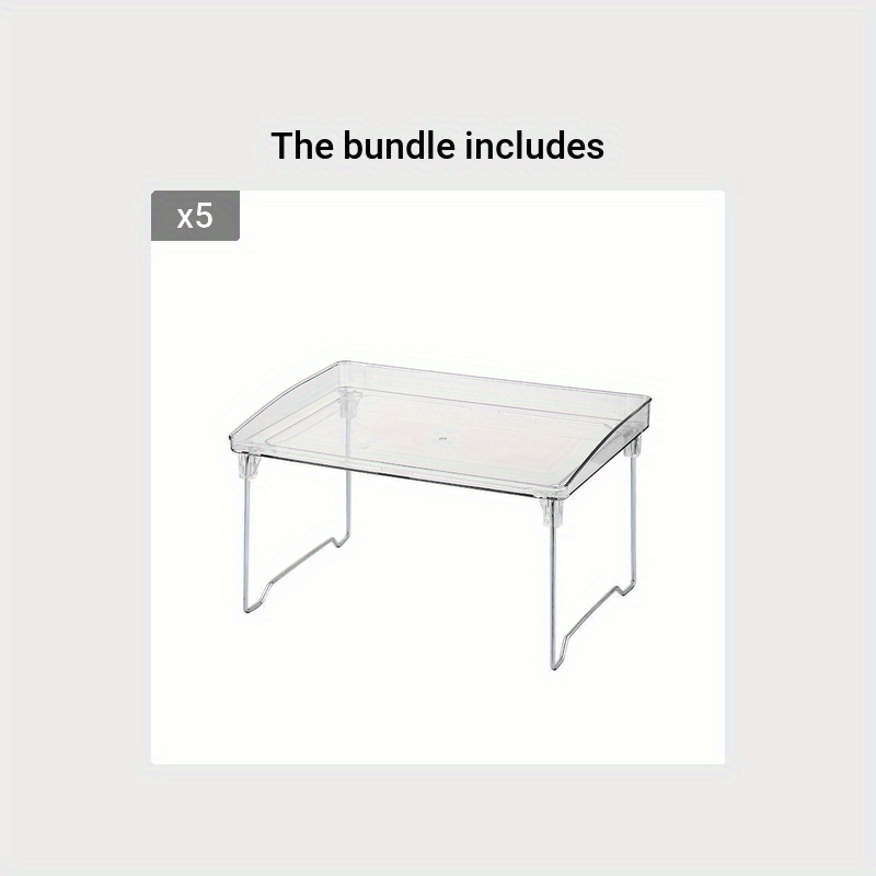 Transparent Desktop Storage Rack Kitchen Seasoning Acrylic Cup Holder Organizer