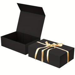 Elegant Magnetic Gift Box with Ribbon for Special Occasions