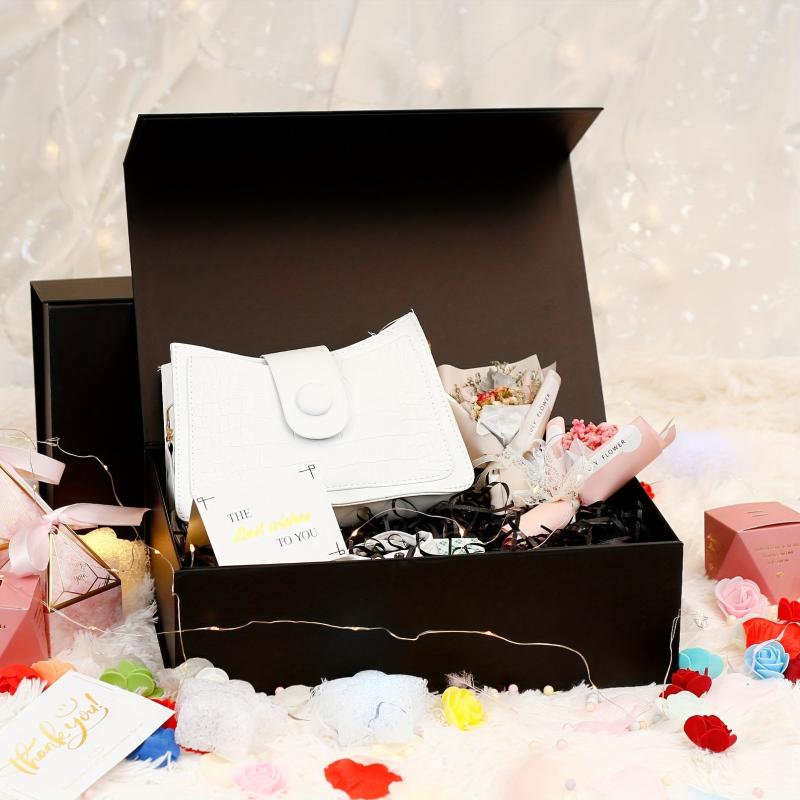 Elegant Magnetic Gift Box with Ribbon for Special Occasions