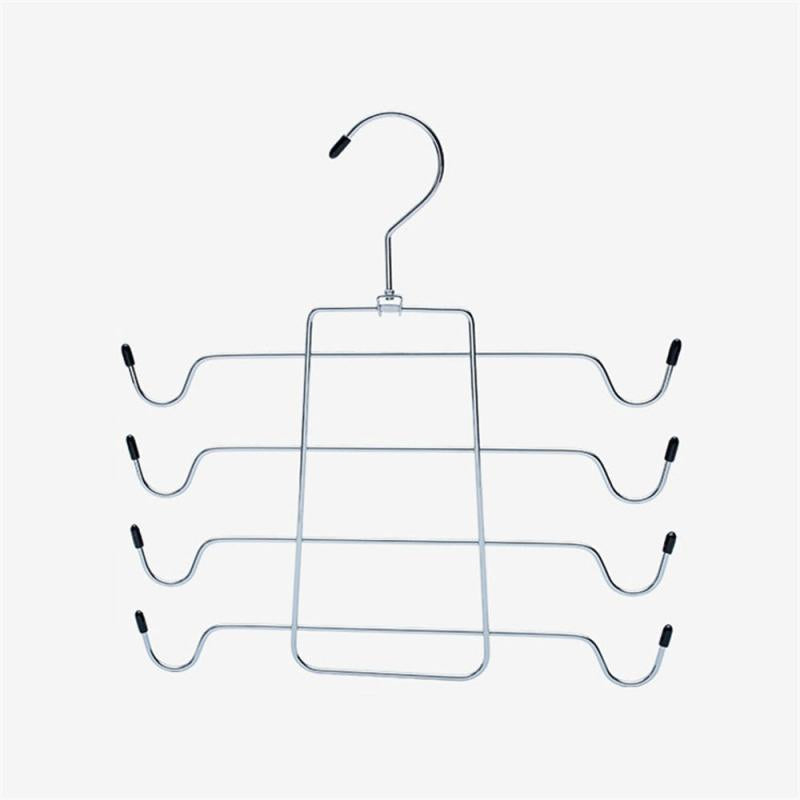 8-Layer Sling Vest Bra Hanger Stainless Steel Closet Organizer