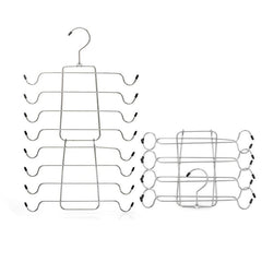 8-Layer Sling Vest Bra Hanger Stainless Steel Closet Organizer