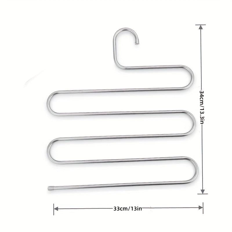 Stainless Steel S Hangers for Clothing Stores