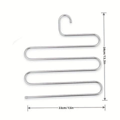 Stainless Steel S Hangers for Clothing Stores