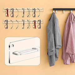 Acrylic Eyeglasses Holder Wall Mounted Sunglasses Organizer Storage
