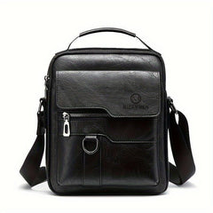 Vintage PU Leather Men's Shoulder Bag