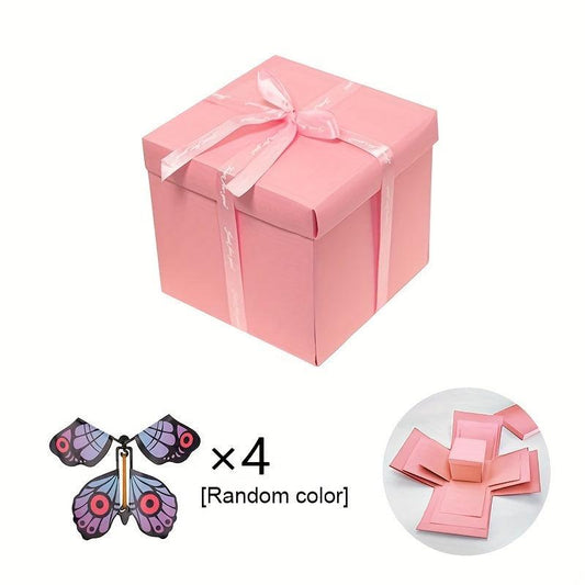 Creative Holiday Gift Explosion Box DIY Surprise Love Explosion