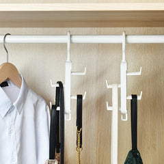 Space-Saving Scarf Belt Tie Storage Hanger for Stores