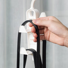 Space-Saving Scarf Belt Tie Storage Hanger for Stores