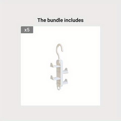 Space-Saving Scarf Belt Tie Storage Hanger for Stores