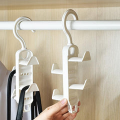 Space-Saving Scarf Belt Tie Storage Hanger for Stores