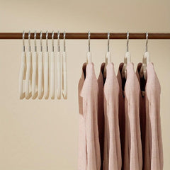 Flocking Love Butterfly Clothes Hanger Set - Non Slip - Set of 10-20