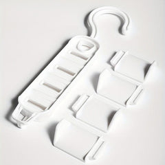 1PC Creative Home Bag Coat Hanger Storage Drying Rack Punching Hook