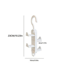 1PC Creative Home Bag Coat Hanger Storage Drying Rack Punching Hook