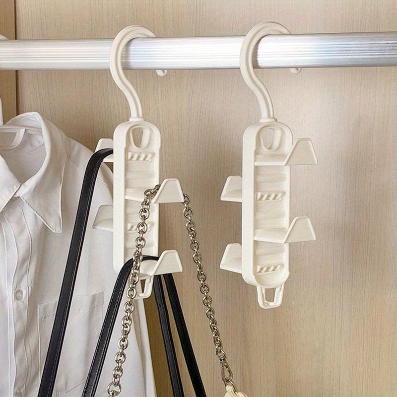 1PC Creative Home Bag Coat Hanger Storage Drying Rack Punching Hook