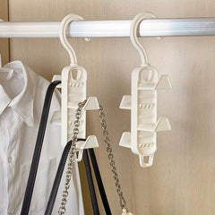 1PC Creative Home Bag Coat Hanger Storage Drying Rack Punching Hook