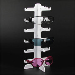 6 Layers Sunglasses Display Rack Holder Plastic Glasses Organizer