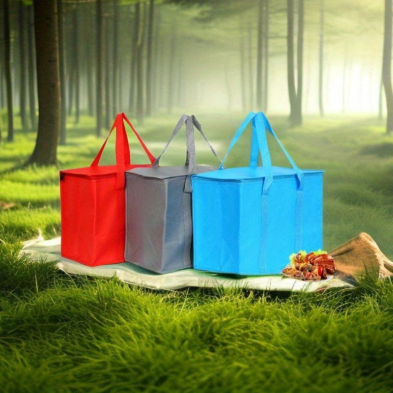 Insulated Grocery Bags Large Capacity Reusable Tote Hot/Cold Food Bag