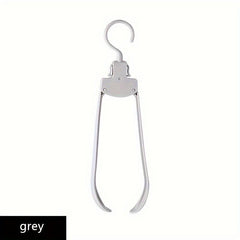 10pcs Foldable Hanger Portable Seamless Hanger Wide Shoulder Adult Clothes