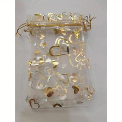 10pcs Organza Gift Bags 4x6 Drawstring Mesh Party Favor Wedding Jewelry