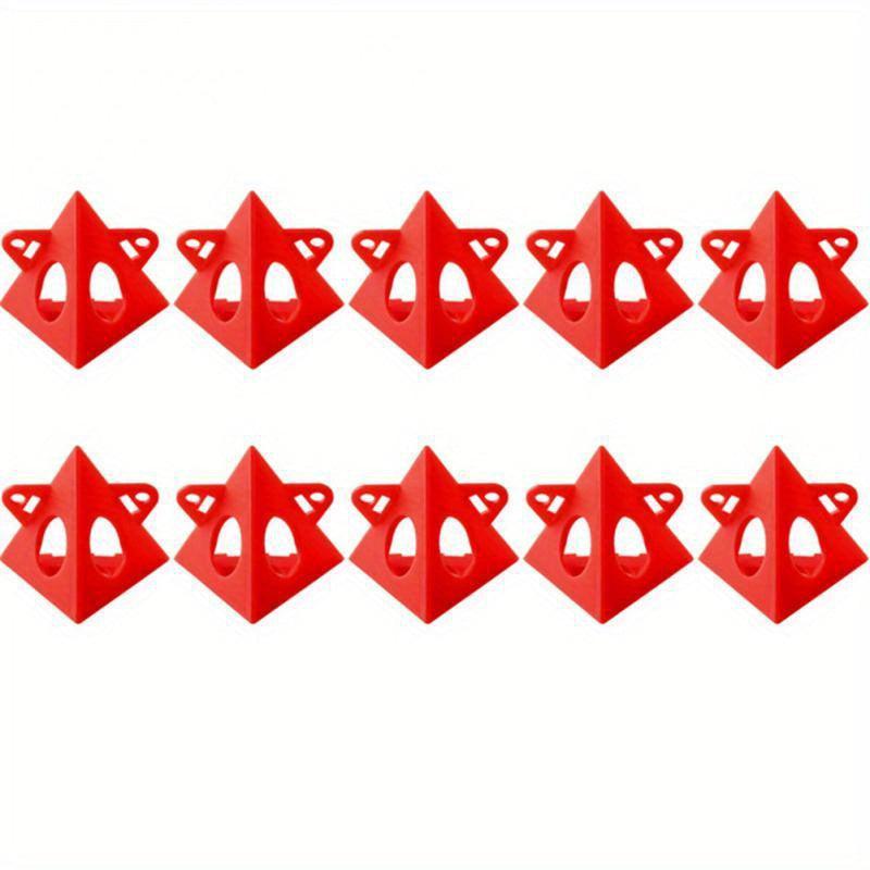 10pcs Pyramid Stands Mini Cone Paint Stands For Canvas and Door Risers
