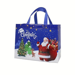 3pcs Reusable Non Woven Christmas Wrapping Bags & Shopping Bag