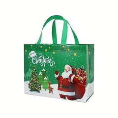 3pcs Reusable Non Woven Christmas Wrapping Bags & Shopping Bag