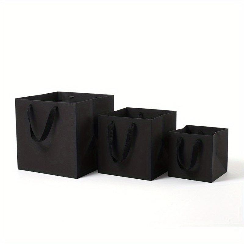 5pcs Square Paper Bags with Handles Bulk for Birthday Parties