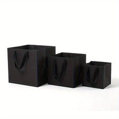 5pcs Square Paper Bags with Handles Bulk for Birthday Parties