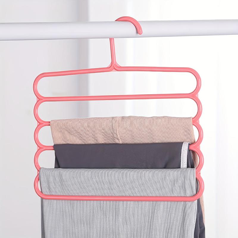 5-Layer Multifunctional Pants Rack Clothes Drying Storage Bracket