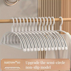 5pcs Non Marking Clothes Hanger No Deformation Anti Slip