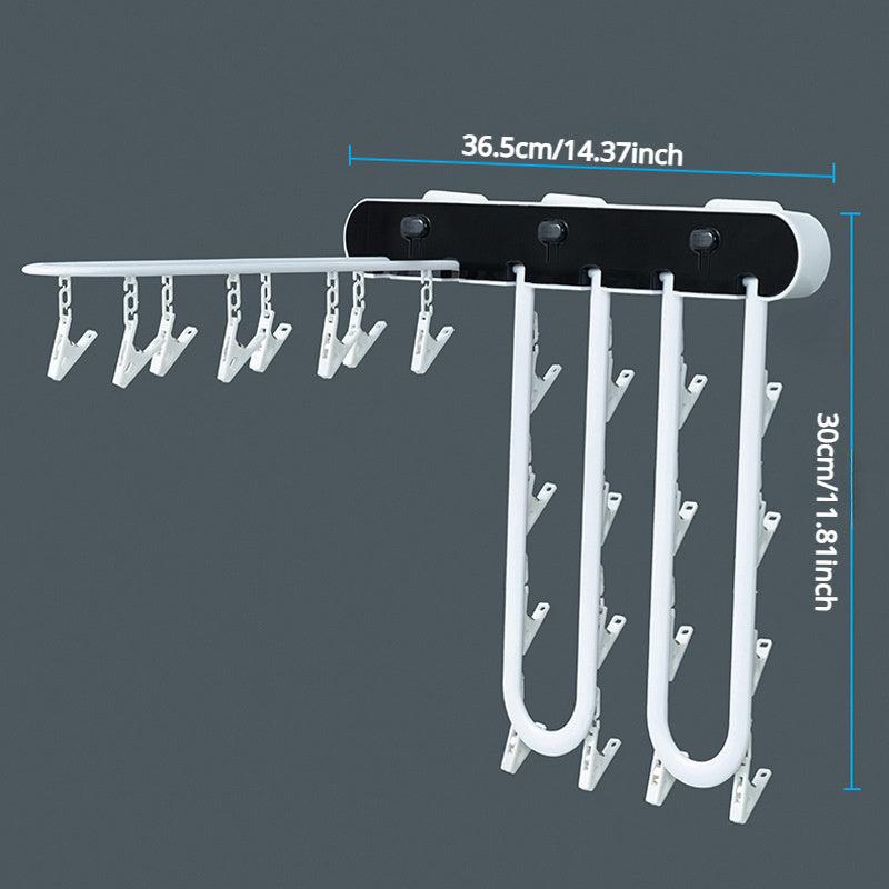 Foldable Drying Socks Rack Wall Hanging Underwear Drying Artifact
