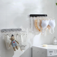 Foldable Drying Socks Rack Wall Hanging Underwear Drying Artifact